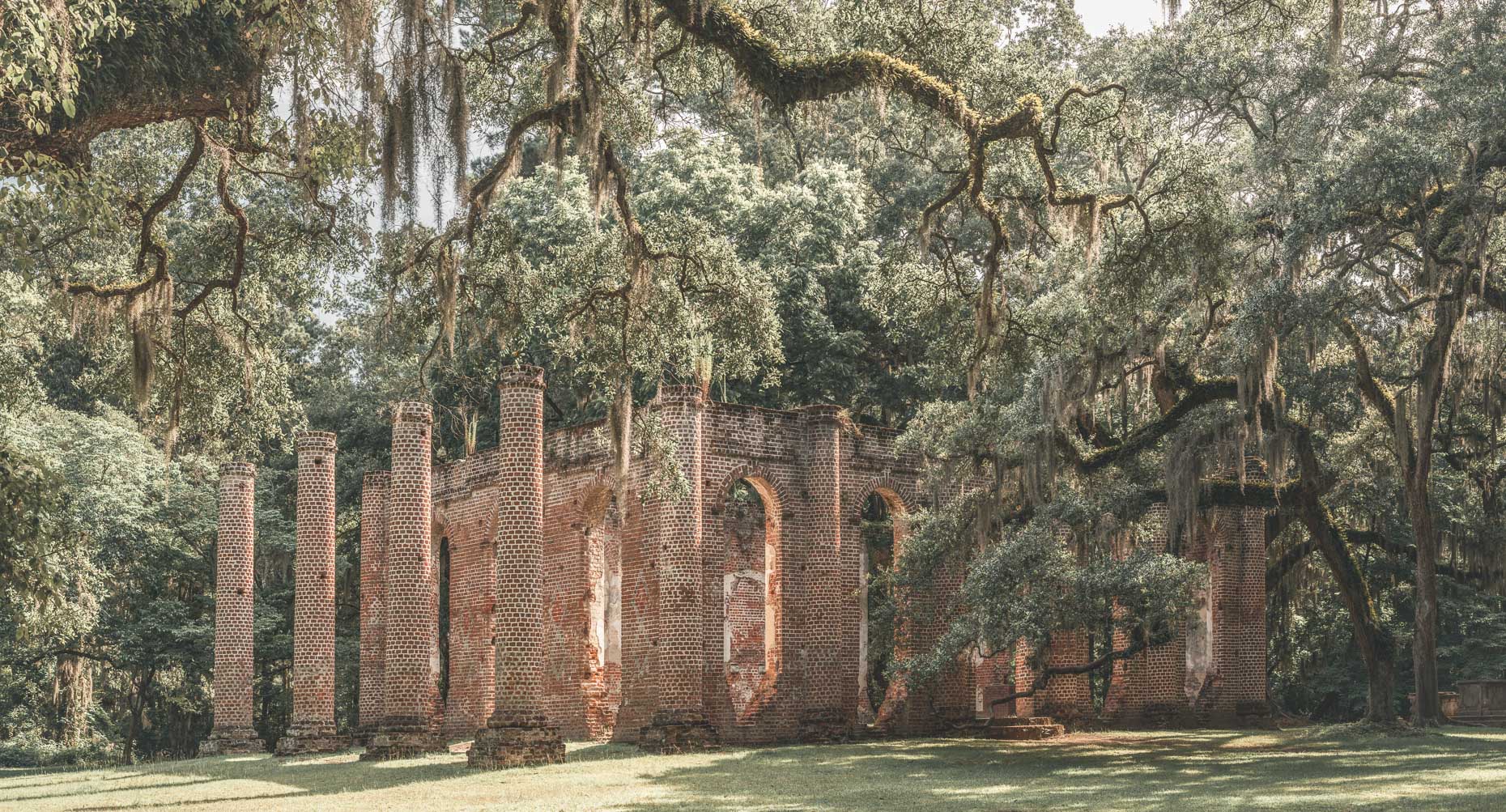 Old Sheldon Church, Yemassee, South Carolina, United States